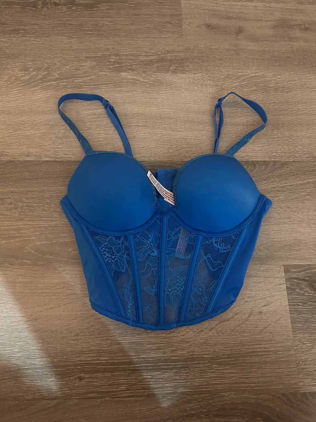 Victoria's Secret Blue Bustier thumbnail