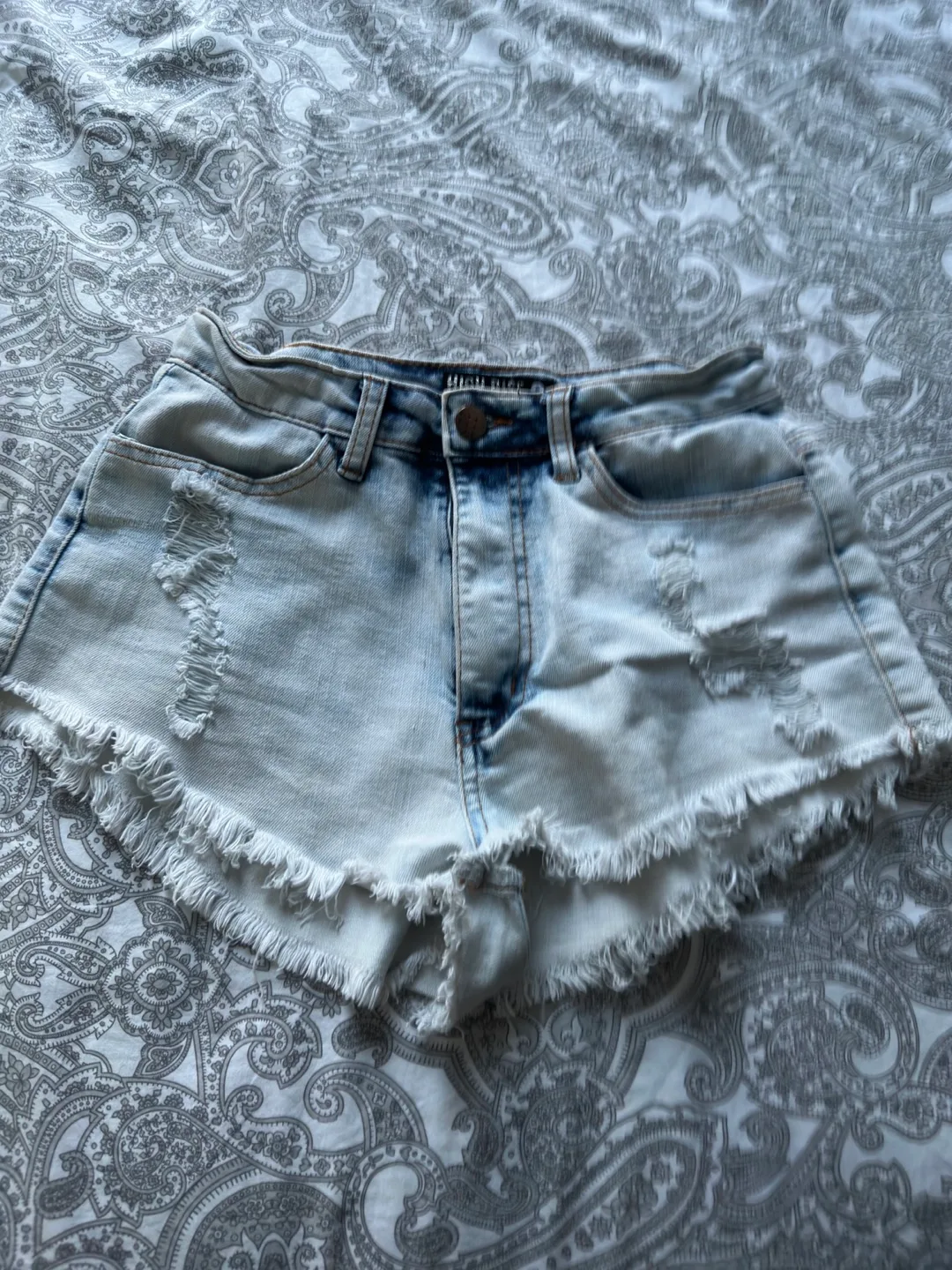 High Rise Denim Shorts - Size 3 thumbnail