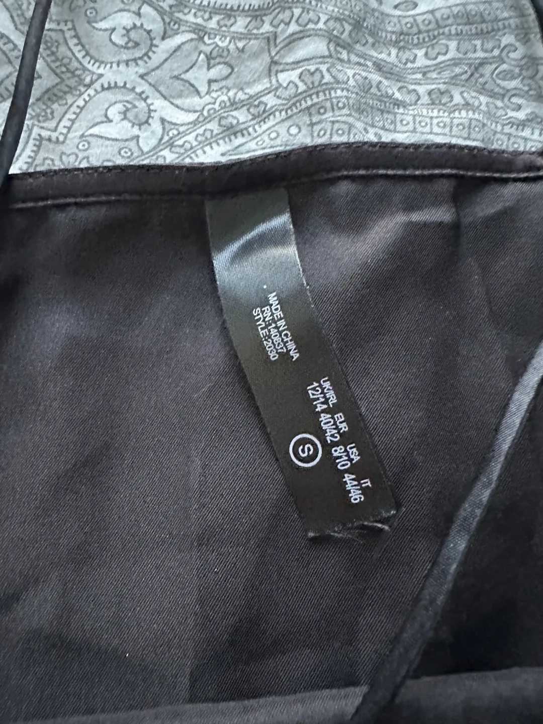 Black Spaghetti Strap Dress - Size Small image indicator(2)