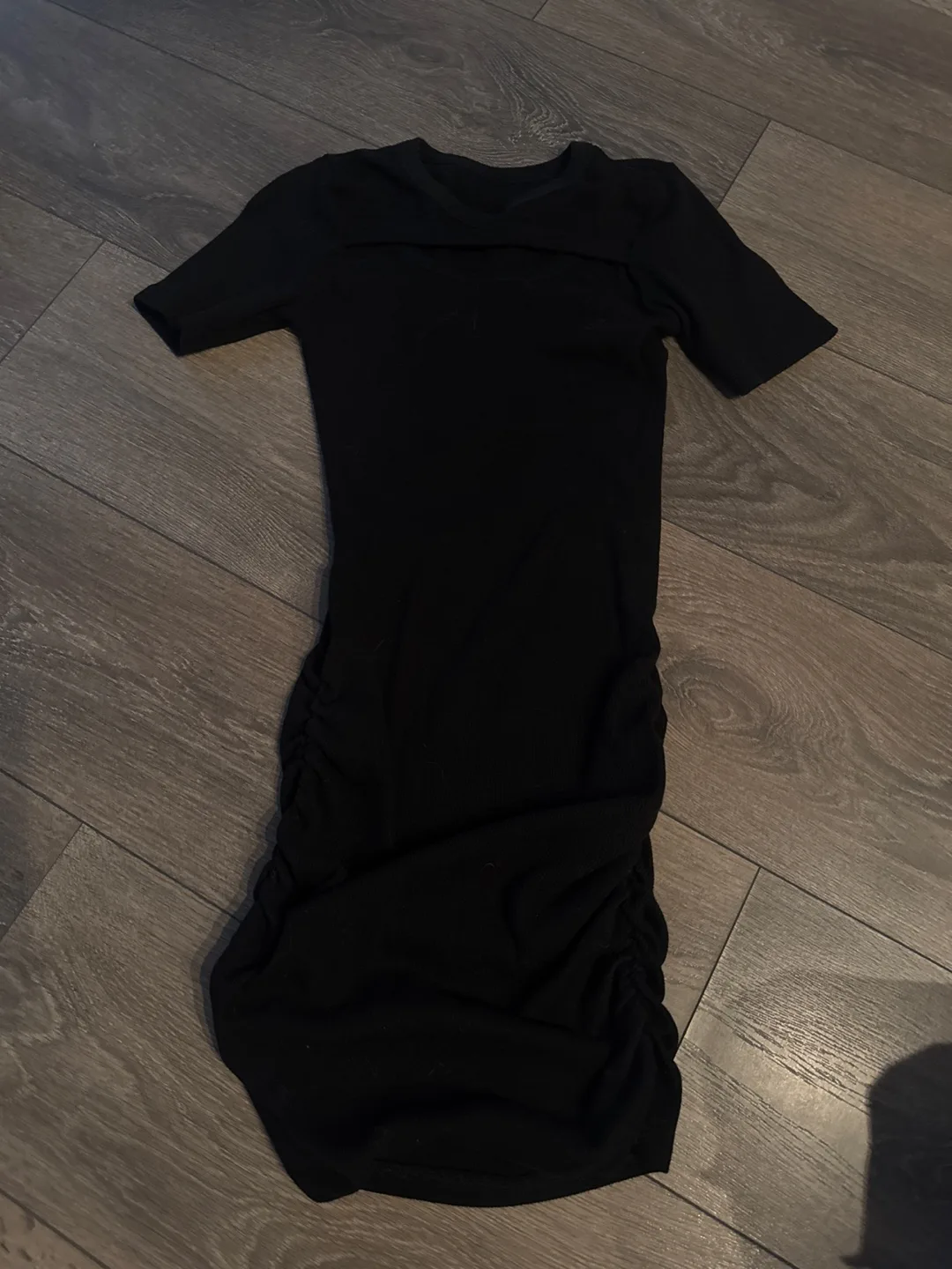 Black Dress - Ruched Detailing thumbnail
