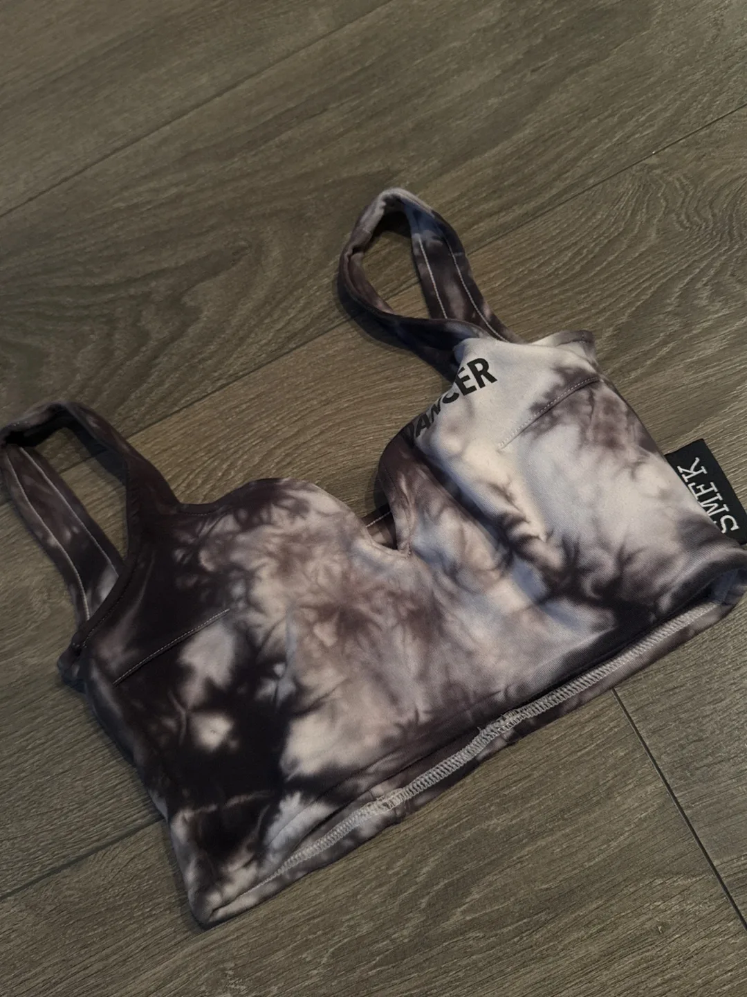 Smfk Dancer Tie Dye Bra Top thumbnail