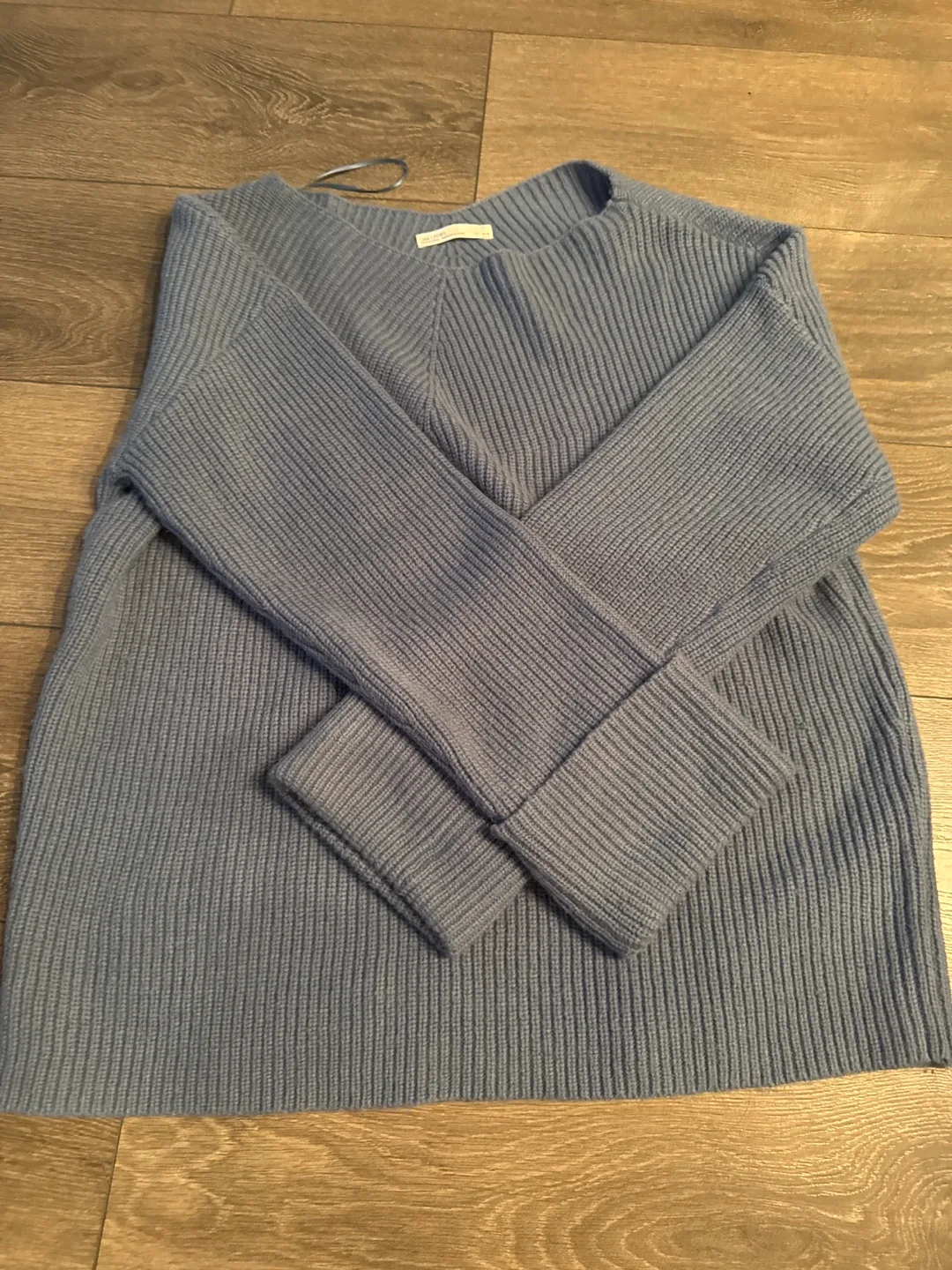 Oak n fort Blue Knit Sweater - Size S thumbnail