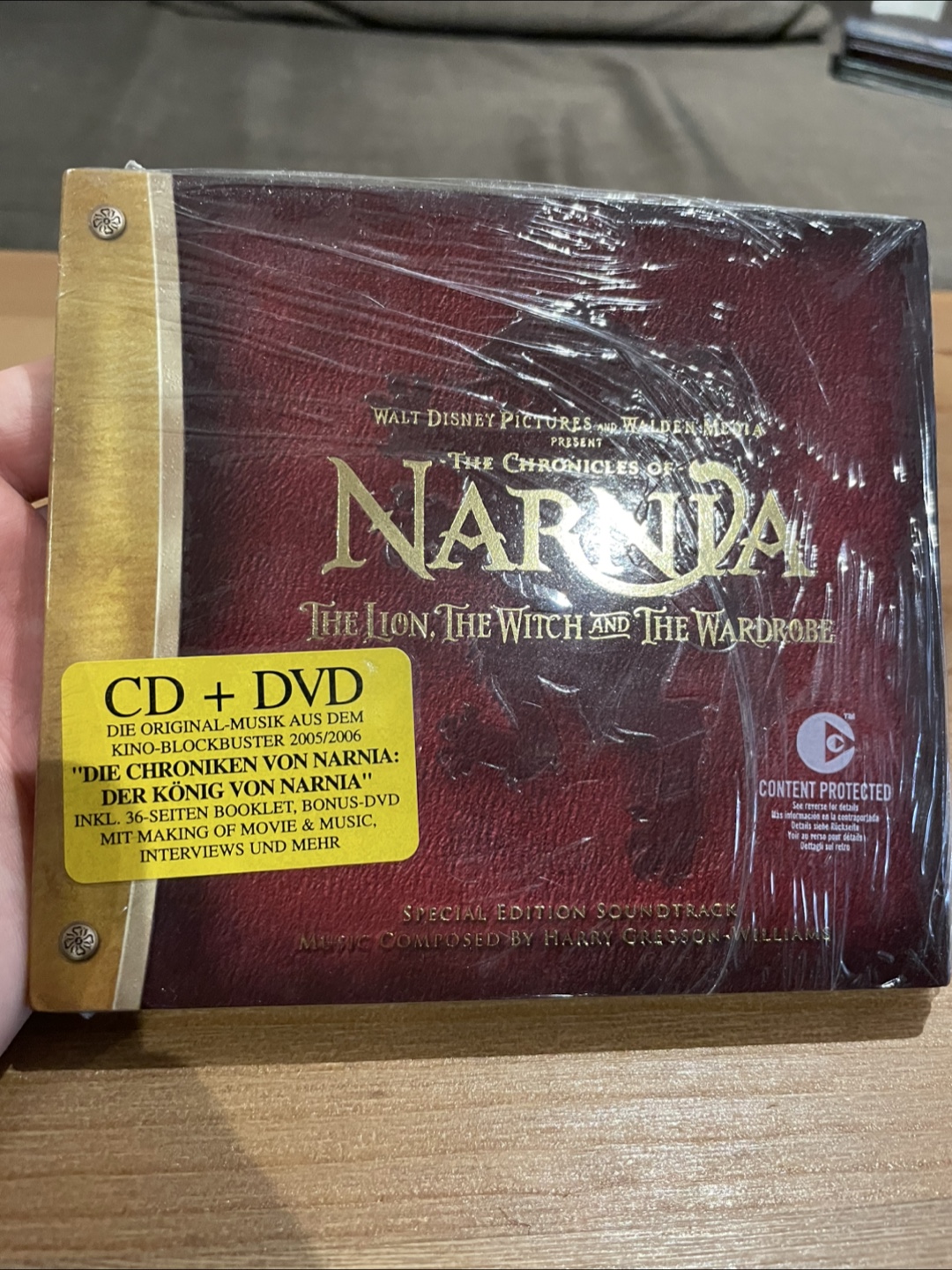 The Chronicles of Narnia CD+DVD Soundtrack