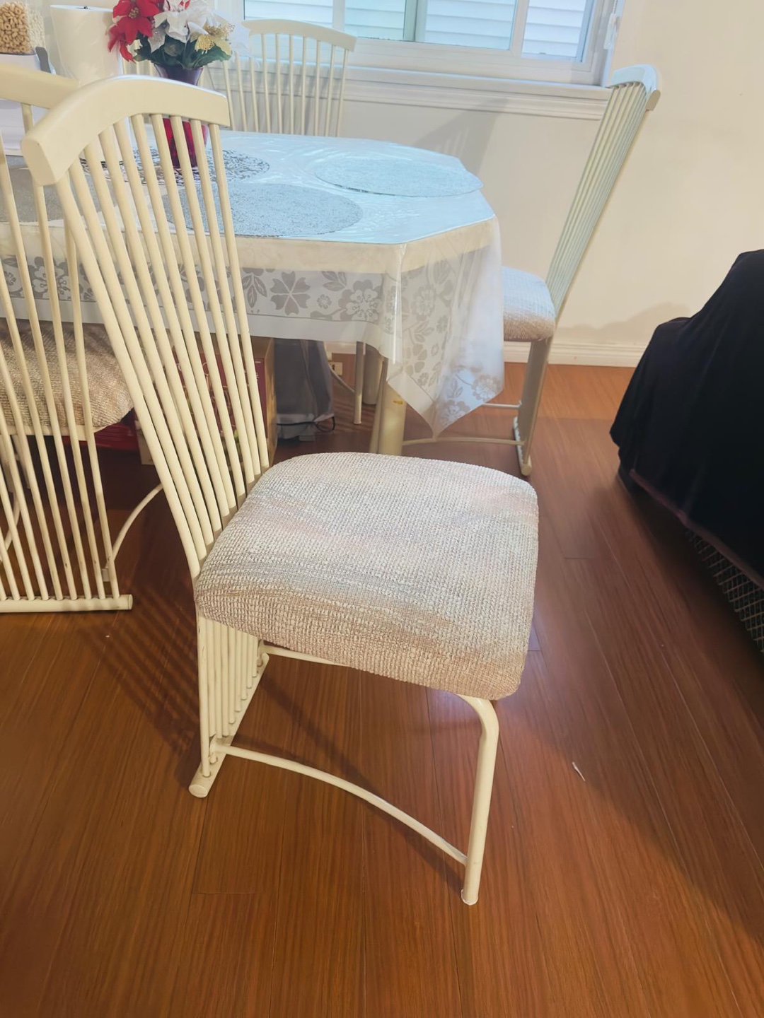 Dining Table with 6 Chairs - Off White - photo 2