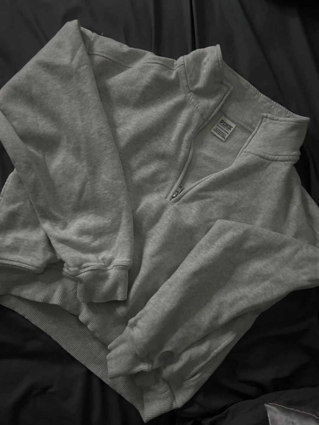 PINK Victoria's Secret Grey Pullover - Size M image indicator(2)