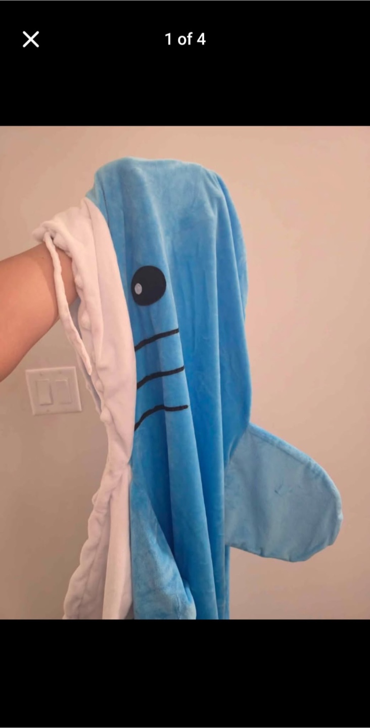 Shark Kigurumi Costume - Adult Size - photo 2