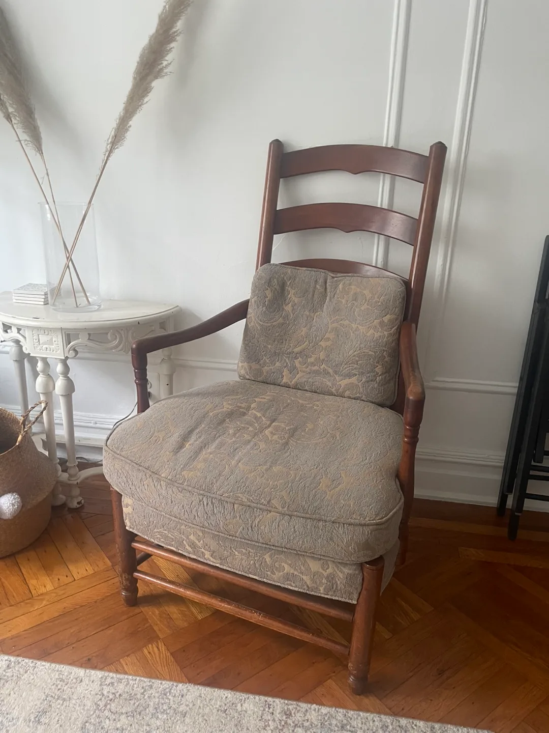 Vintage Wooden Armchair thumbnail