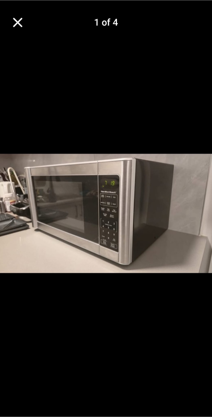 Stainless Steel Countertop Microwave Oven