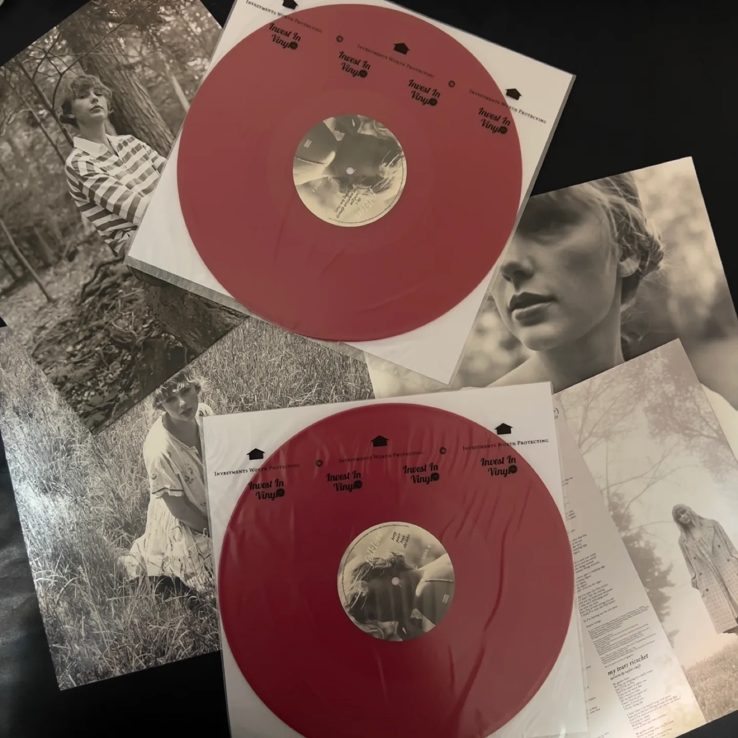 Taylor Swift Folklore - Target Exclusive Red Vinyl image indicator(4)
