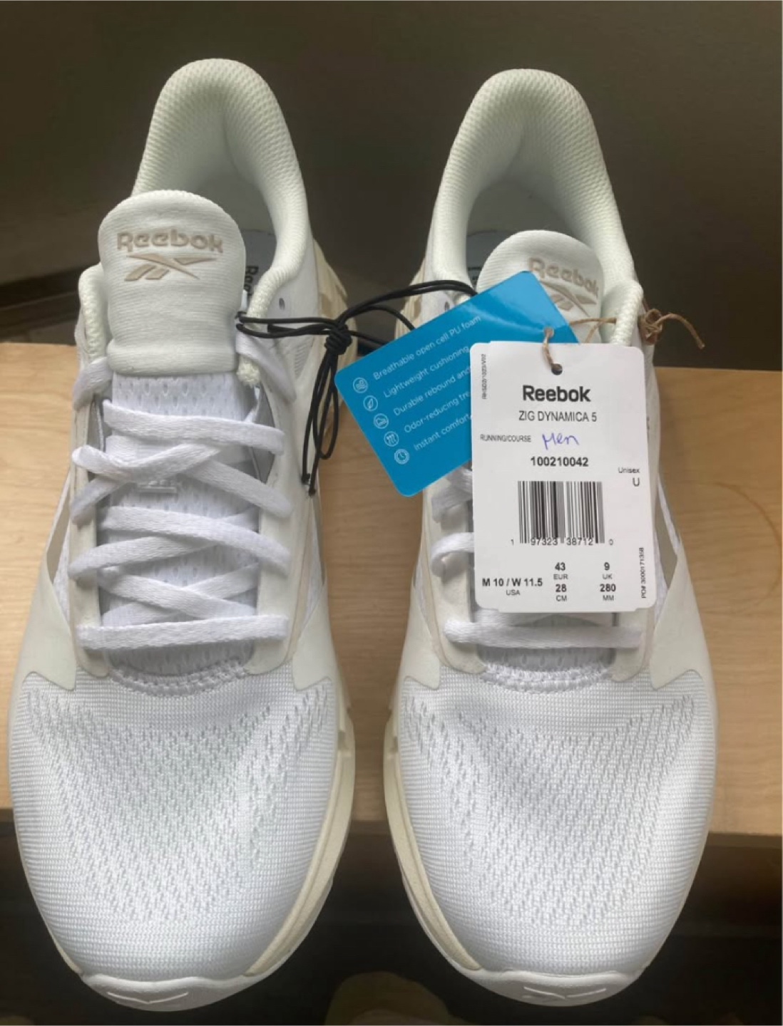 Brand New Reebok ZIG DYNAMICA 5( Men Size US-10) - photo 2