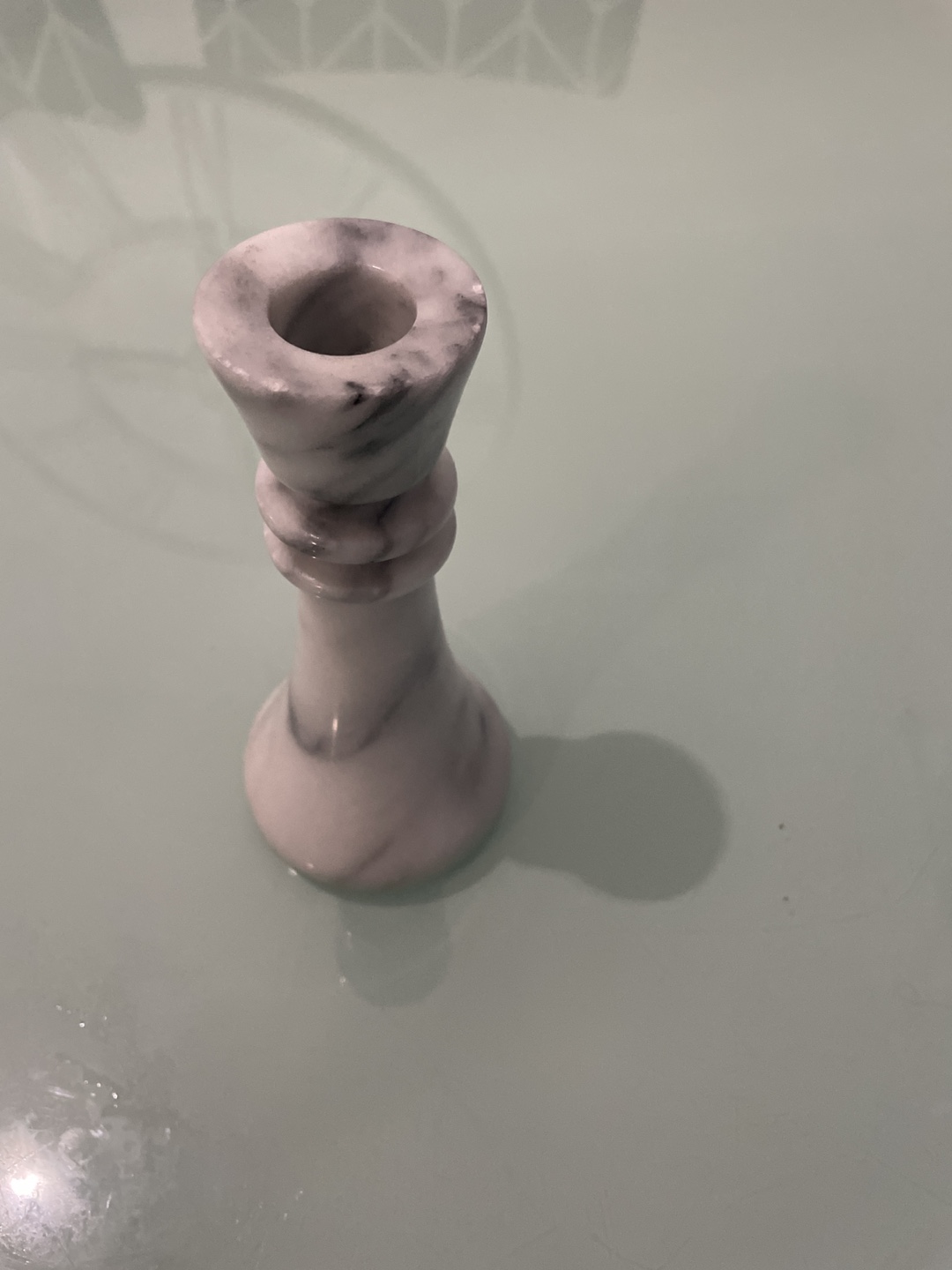 Marble Candlestick Holder