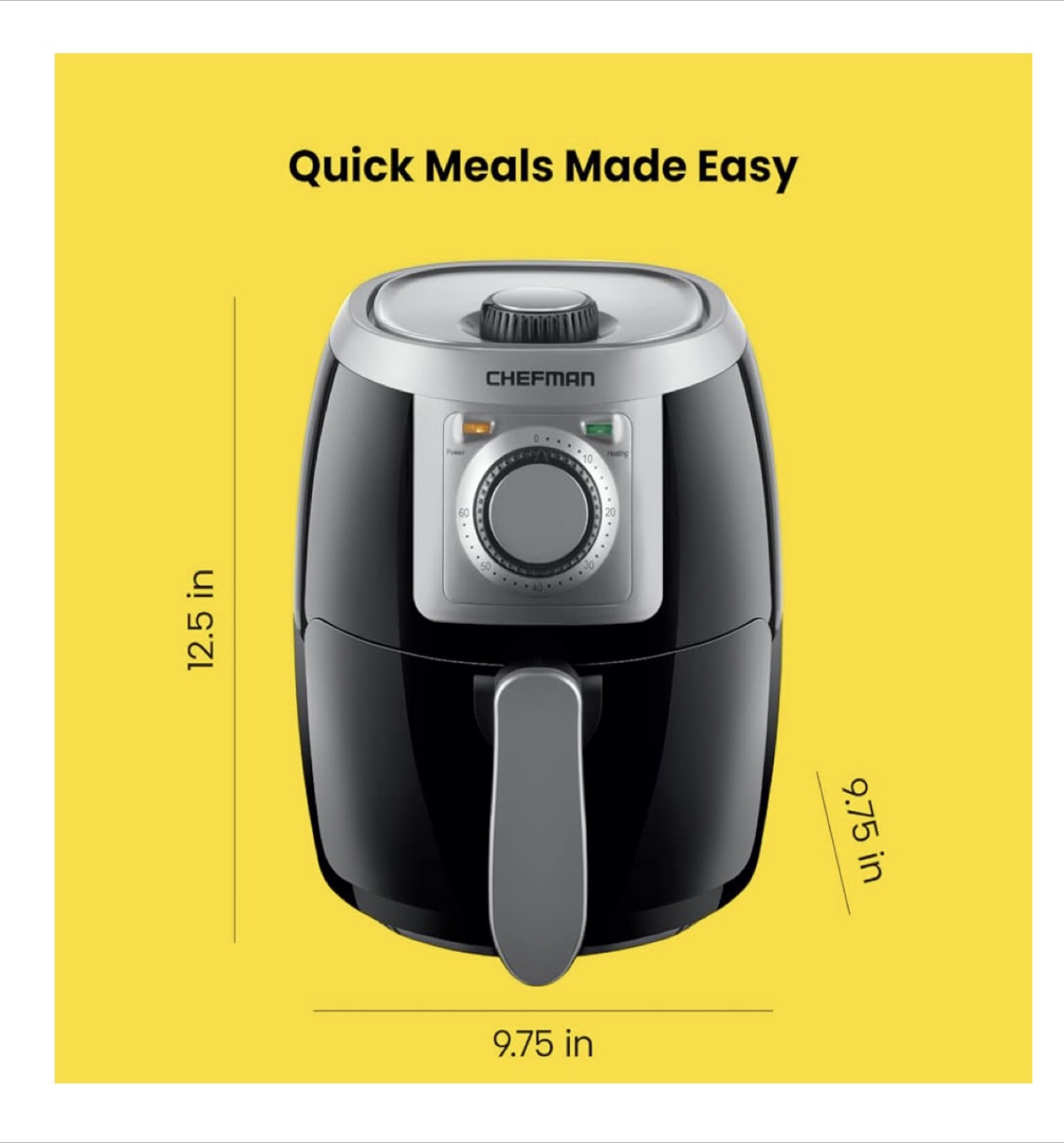 Chefman Air Fryer – Like New - photo 5