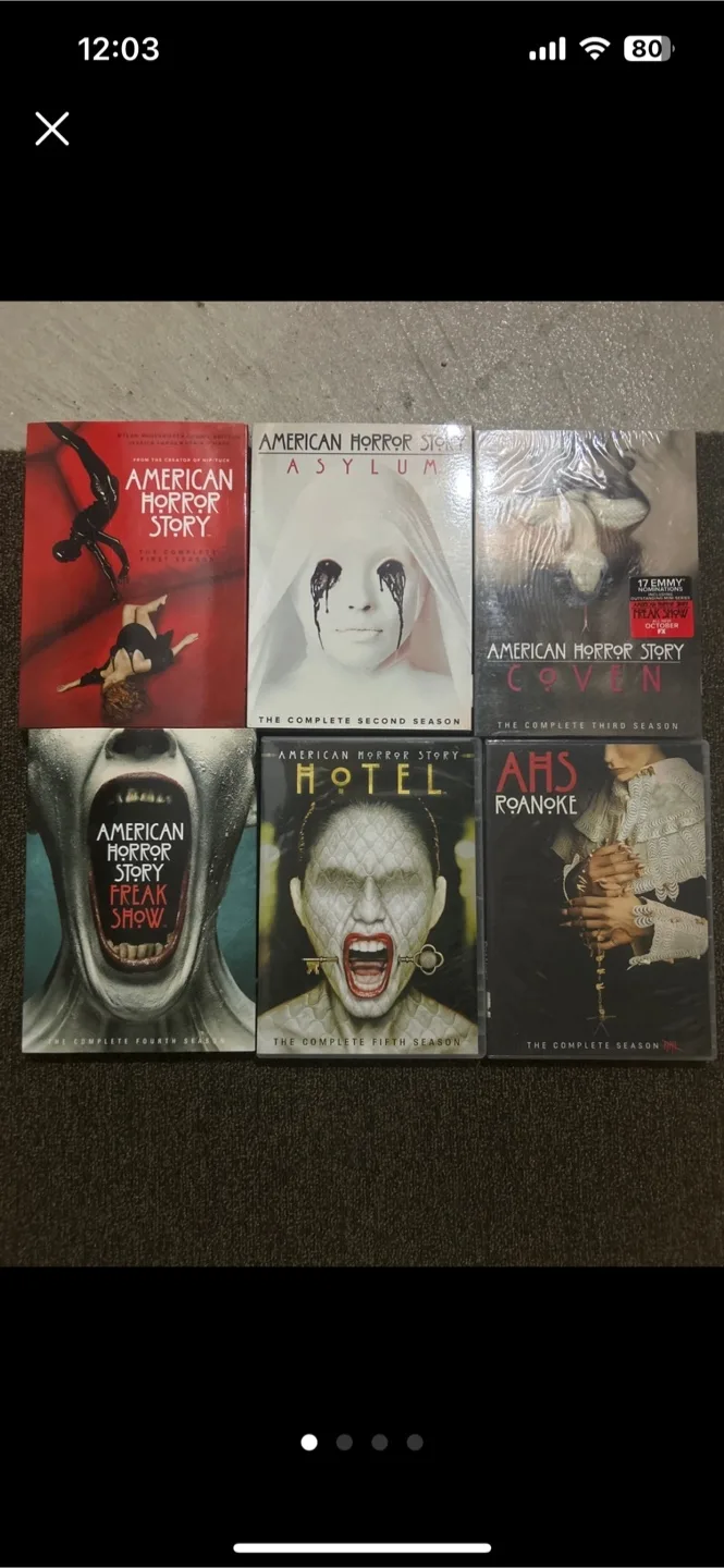 American Horror Story: Seasons 1-6 DVD Set thumbnail