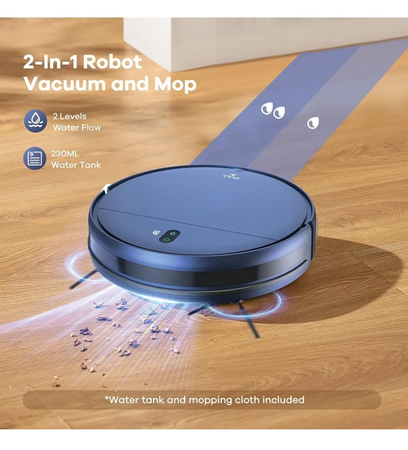 ZCWA Robot Vacuum and Mop Combo image indicator(2)