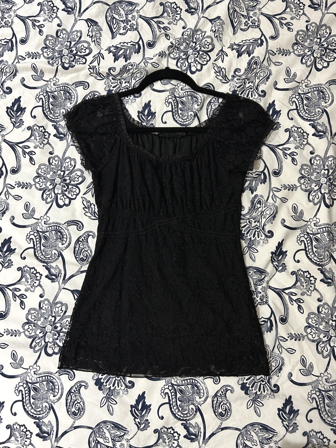 Black Lace Top