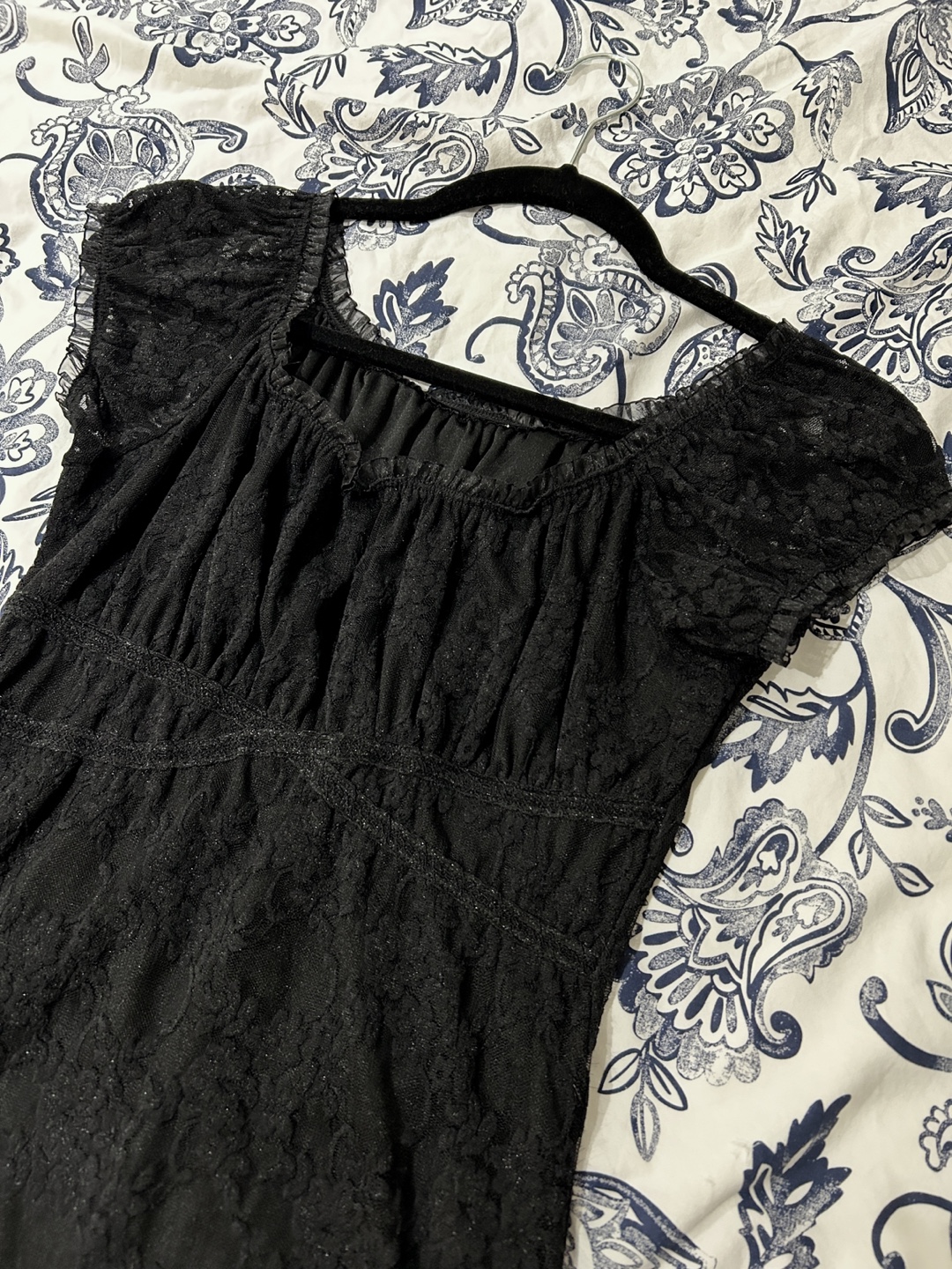 Black Lace Top - photo 2
