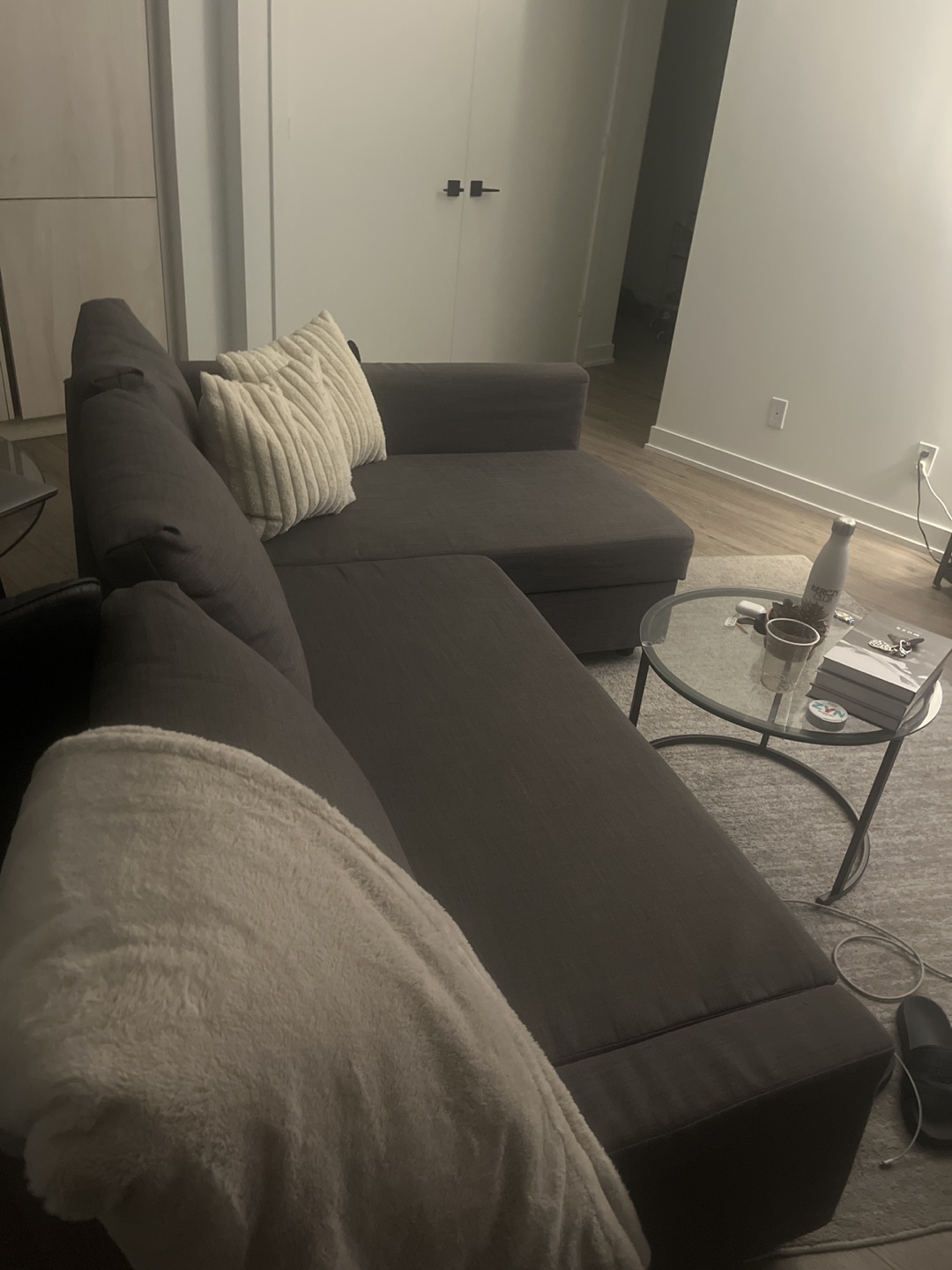 Grey Sectional Ikea Sofa Friheten - photo 2