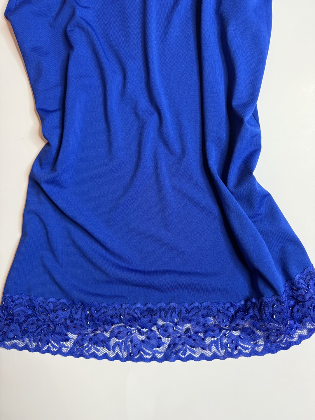 Blue Lace Tank Top - Size M - photo 4