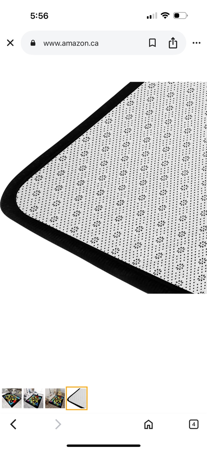 Gaming Controller Area Rug - Black BRAND NEW - photo 4