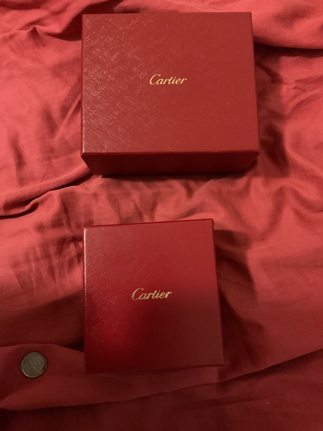 Cartier Empty Jewelry Box