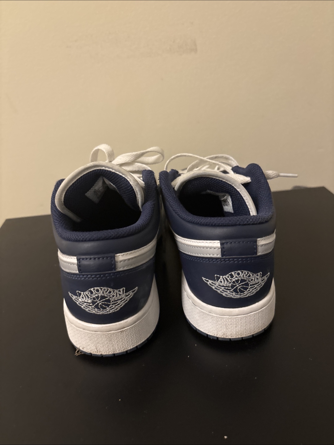 Nike Air Jordan 1 Low - Navy/White - photo 3