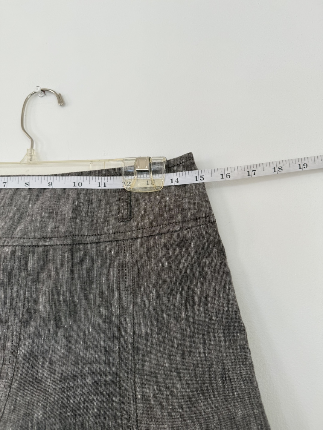 Vintage Dynamite Brown Linen Skirt - Size 1 - photo 5