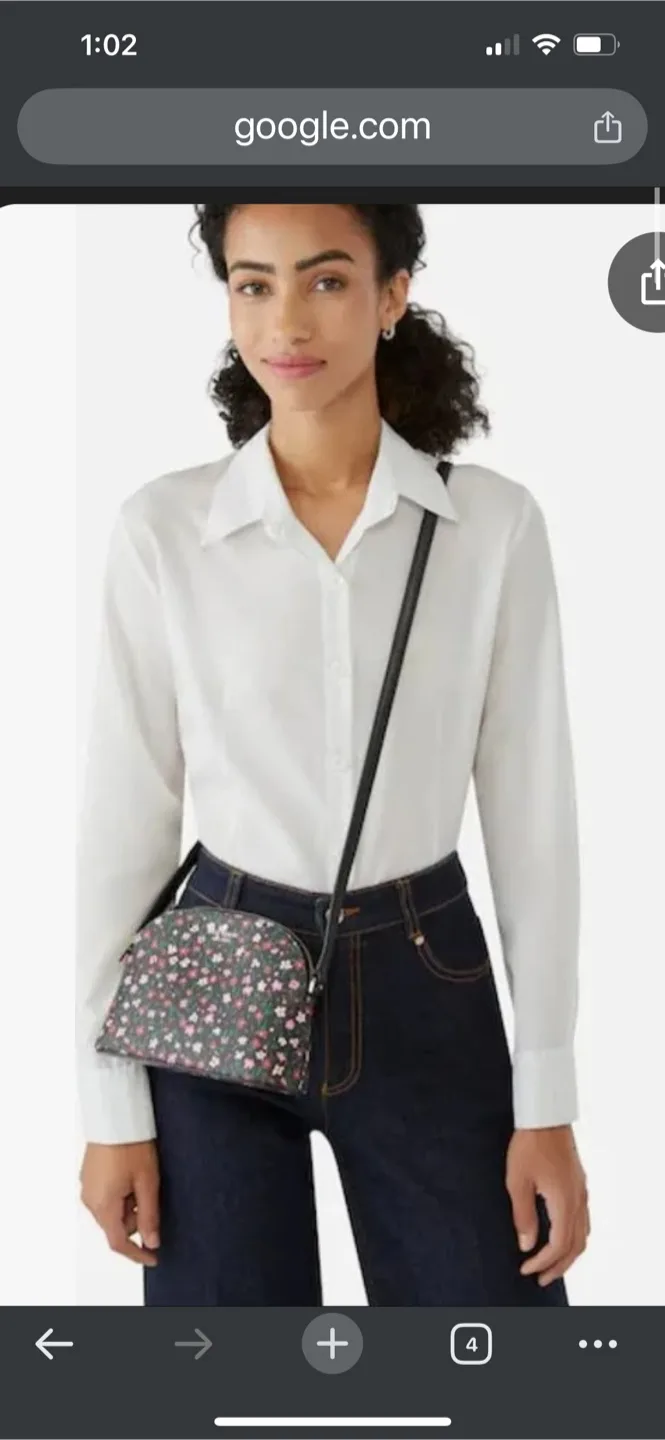 New Kate Spade Dome Crossbody - Floral image indicator(5)