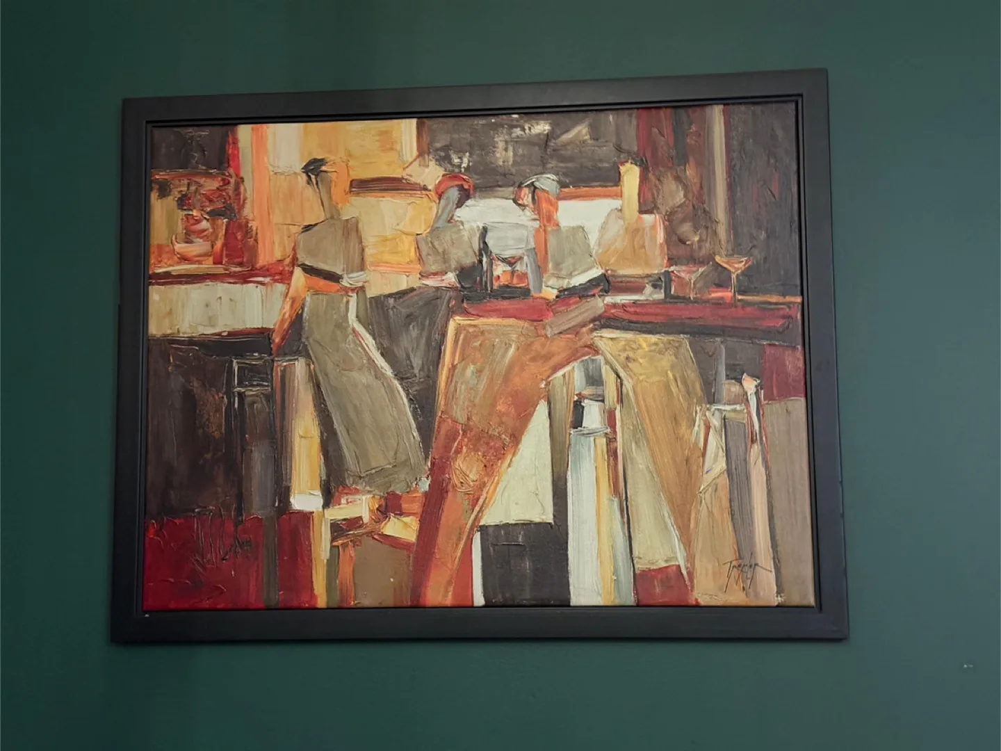 Canvas painting- 44* 34 inches thumbnail