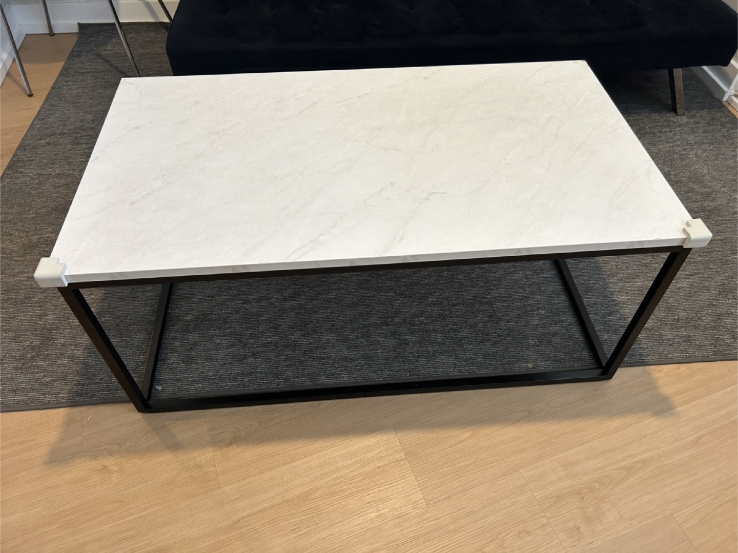 White Marble Coffee Table