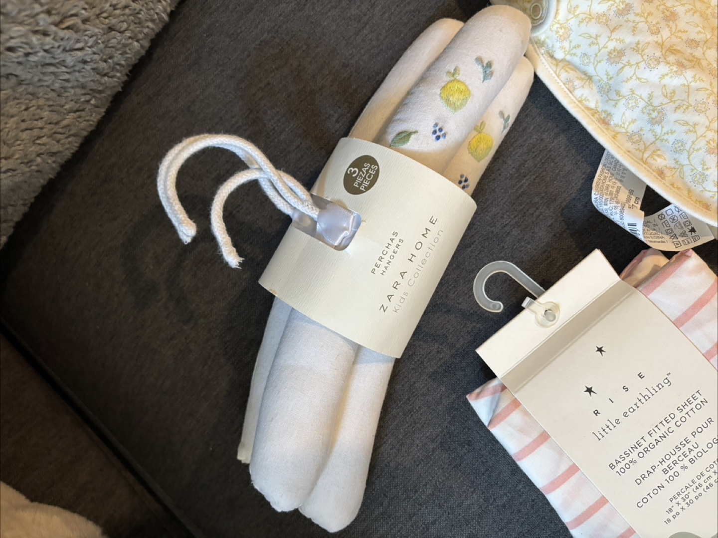 Zara Home Kids Collection Bib & Bassinet Sheet Set - photo 3