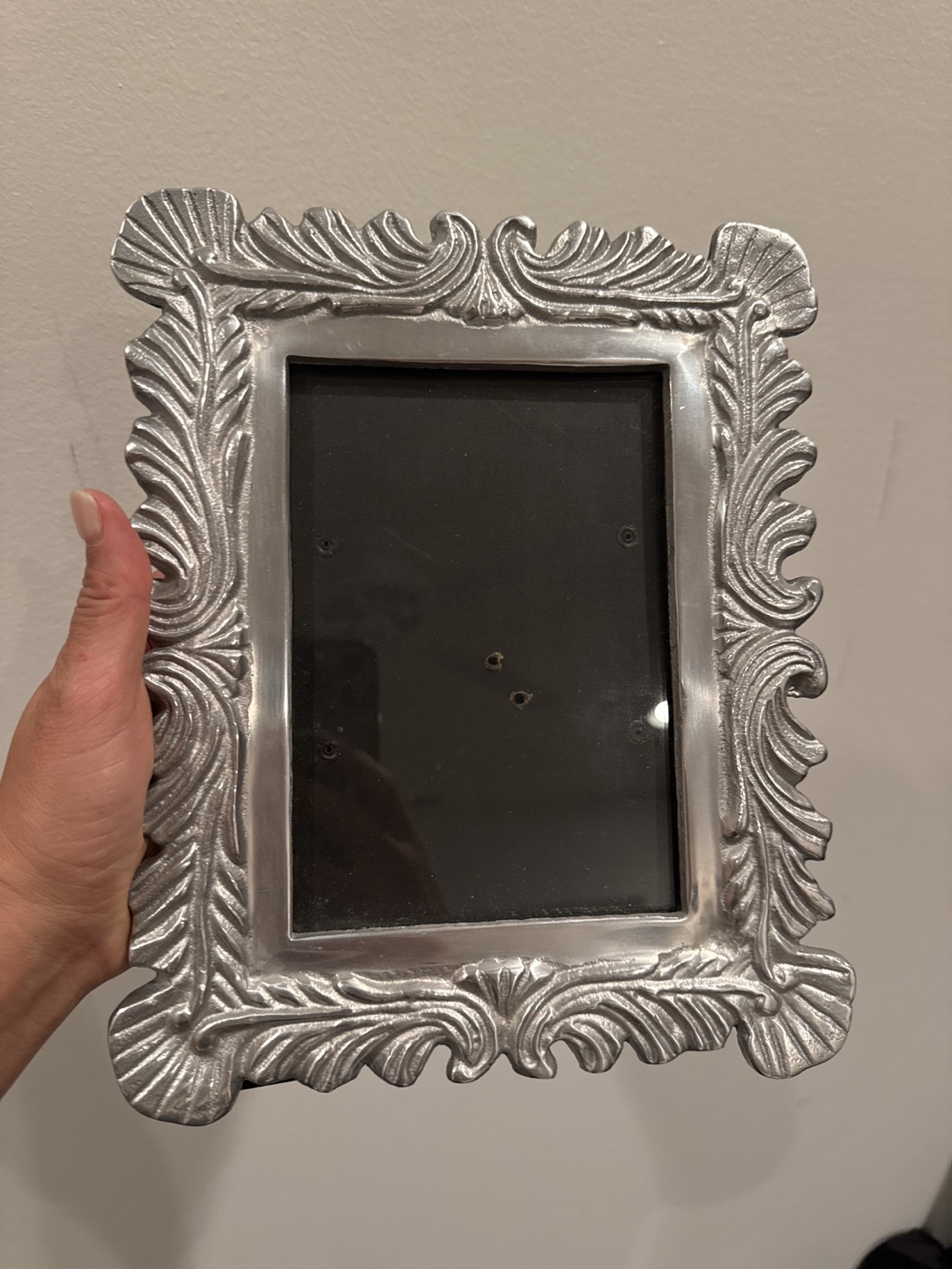 Silver frame made in Mexico