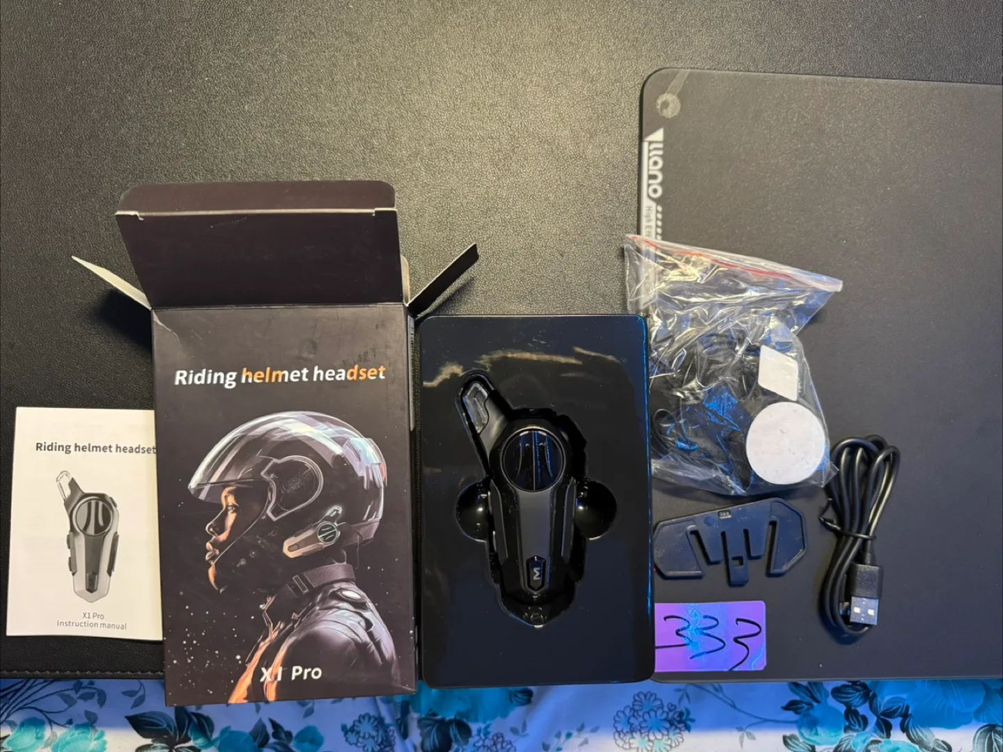 Riding Helmet Headset X1 Pro - New in Box! thumbnail