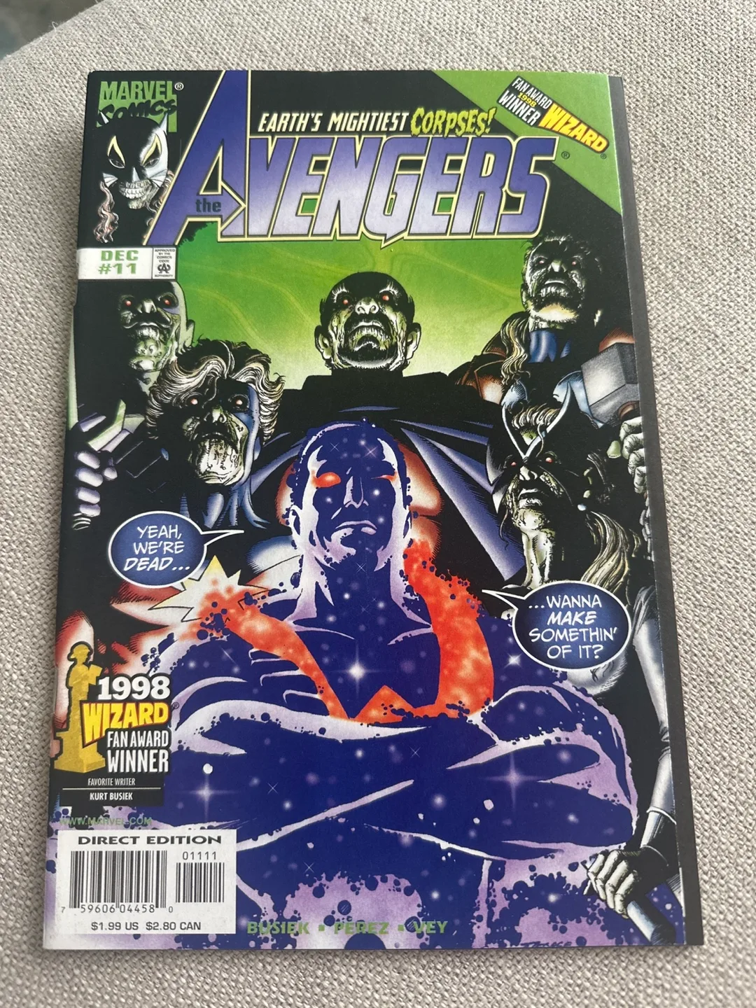 The Avengers #11 - December 1998