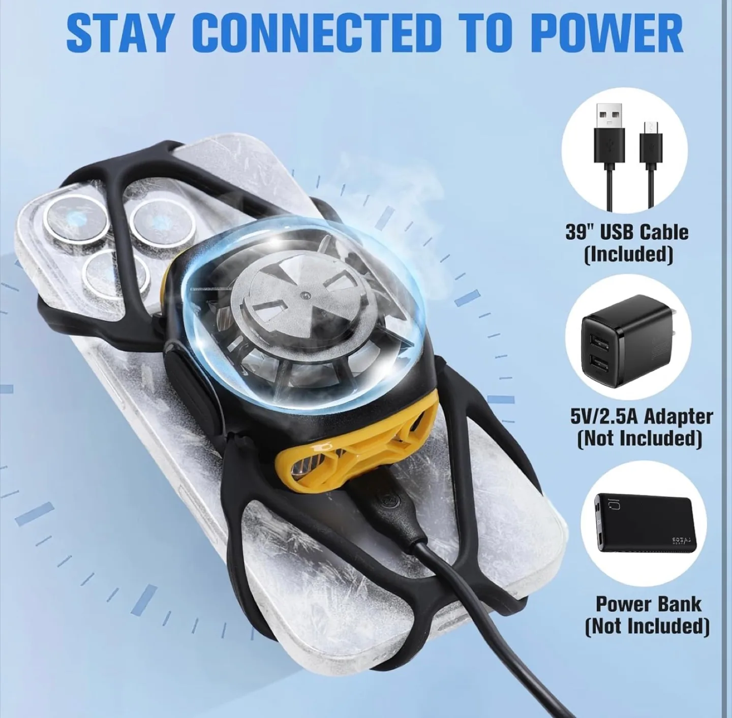 GW05 Cycling Cooling Phone Holder - New in Box! image indicator(7)