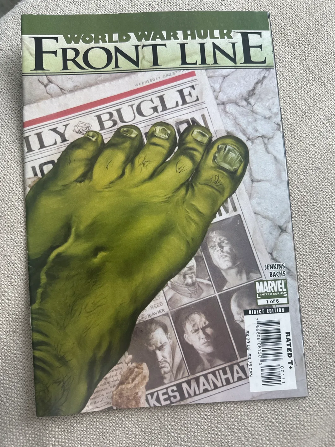 Marvel World War Hulk Front Line #1