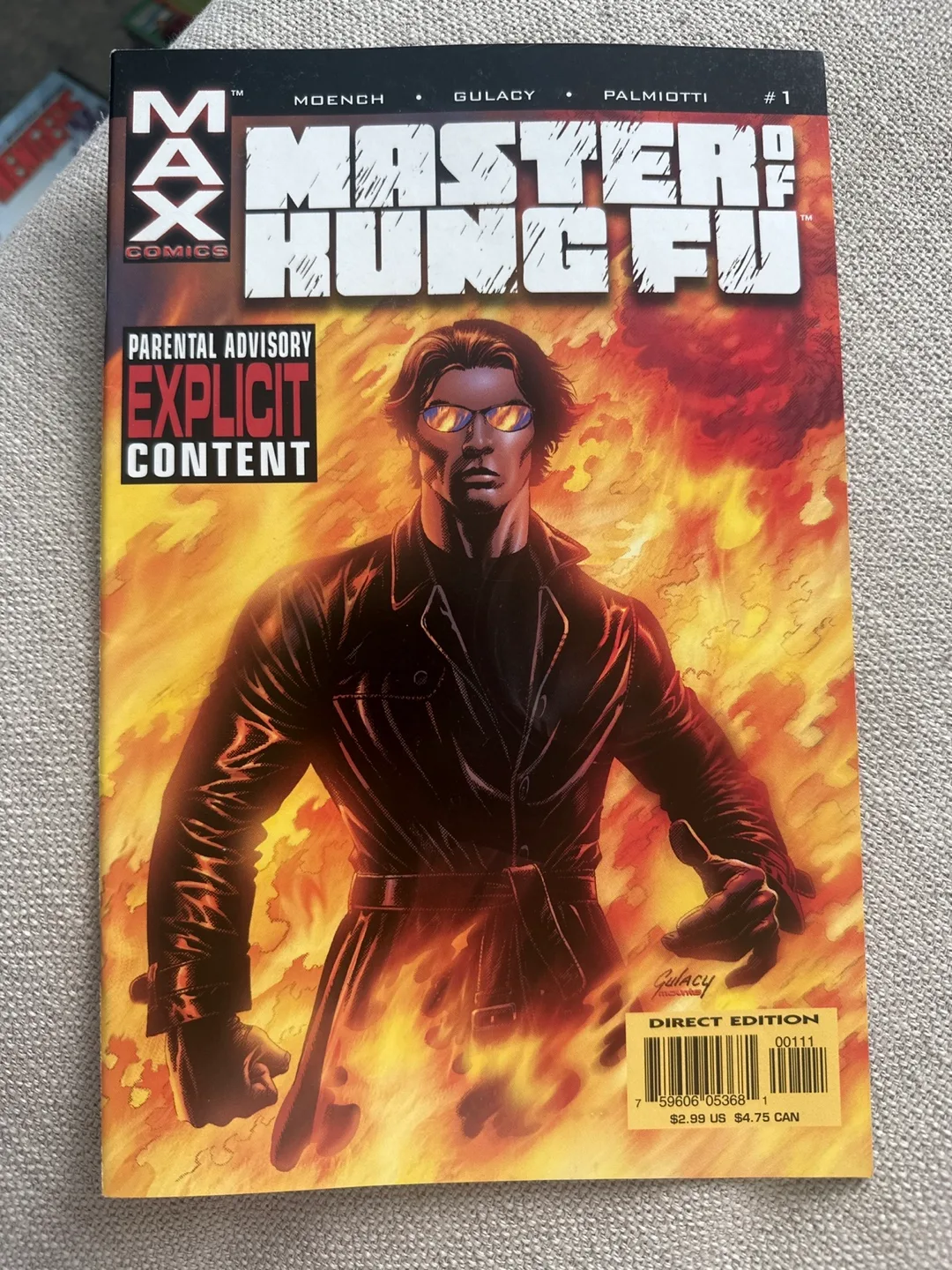 Master of Kung Fu MAX Comics #1