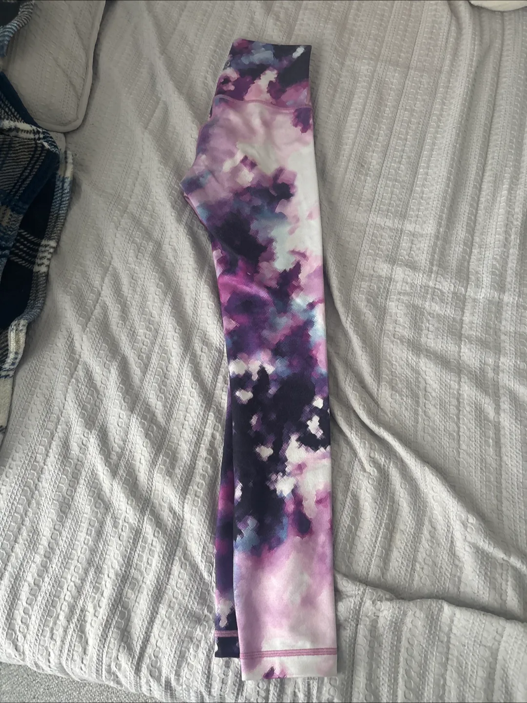 Lululemon Leggings - Purple/White thumbnail