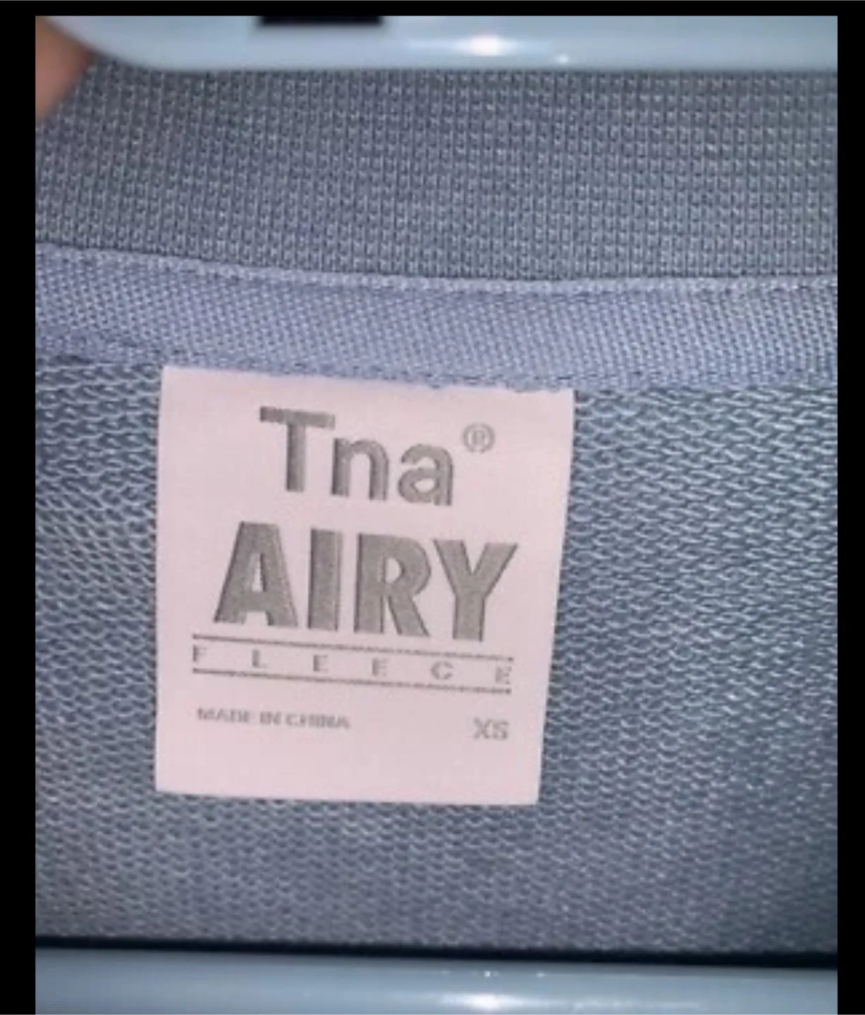 Tna Airy Fleece Dune Blue XS image indicator(4)