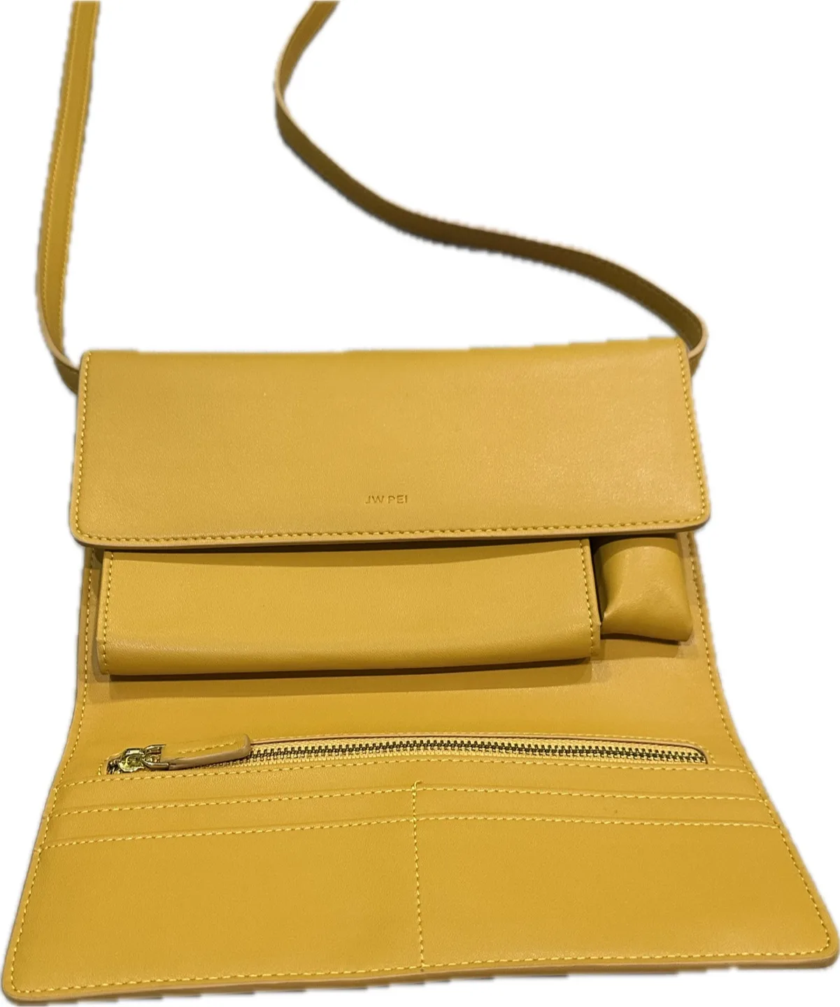 JW PEI Flap Wallet/Crossbody | Mustard image indicator(5)