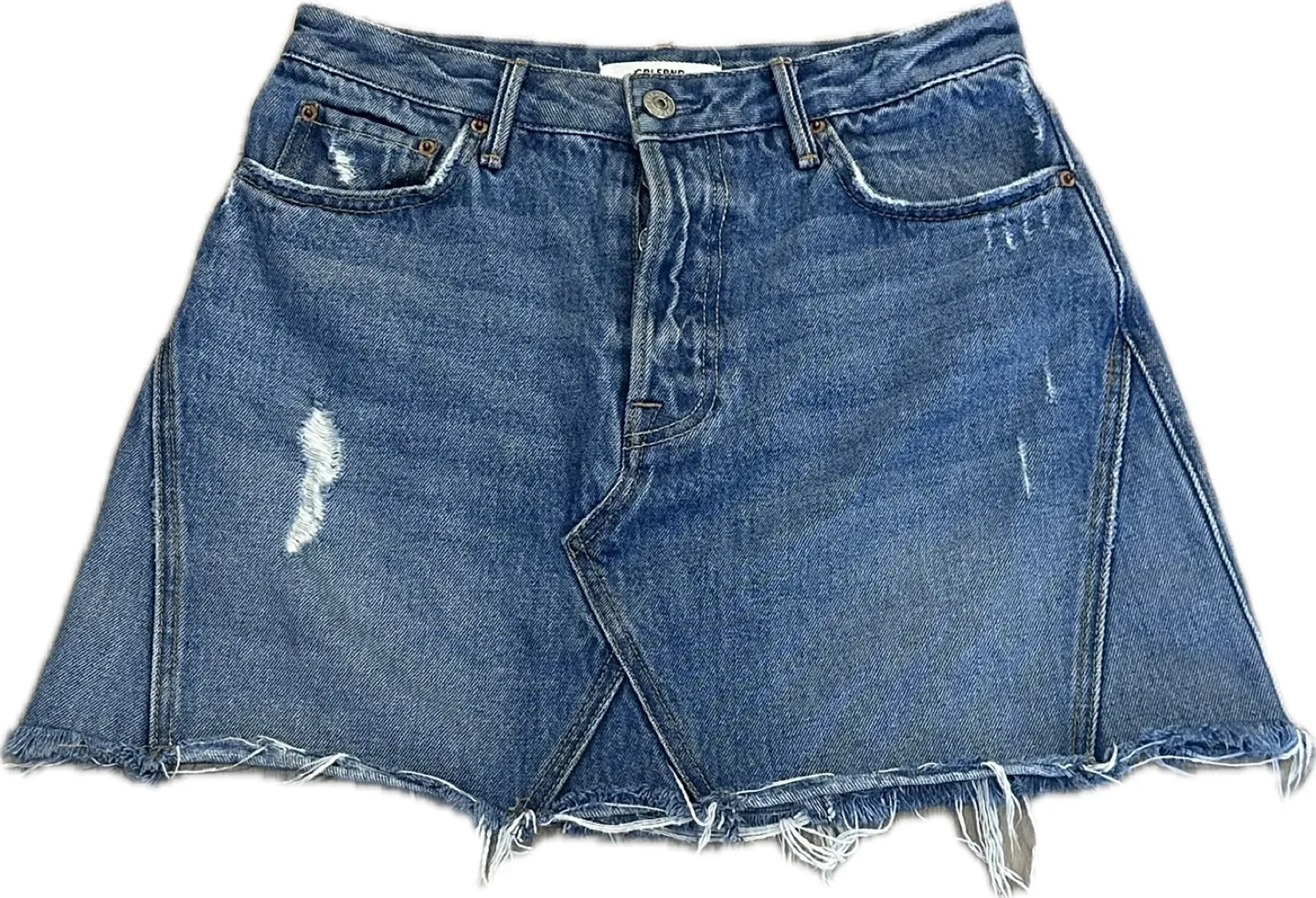 GRLFRND Eva Denim Skirt image indicator(3)