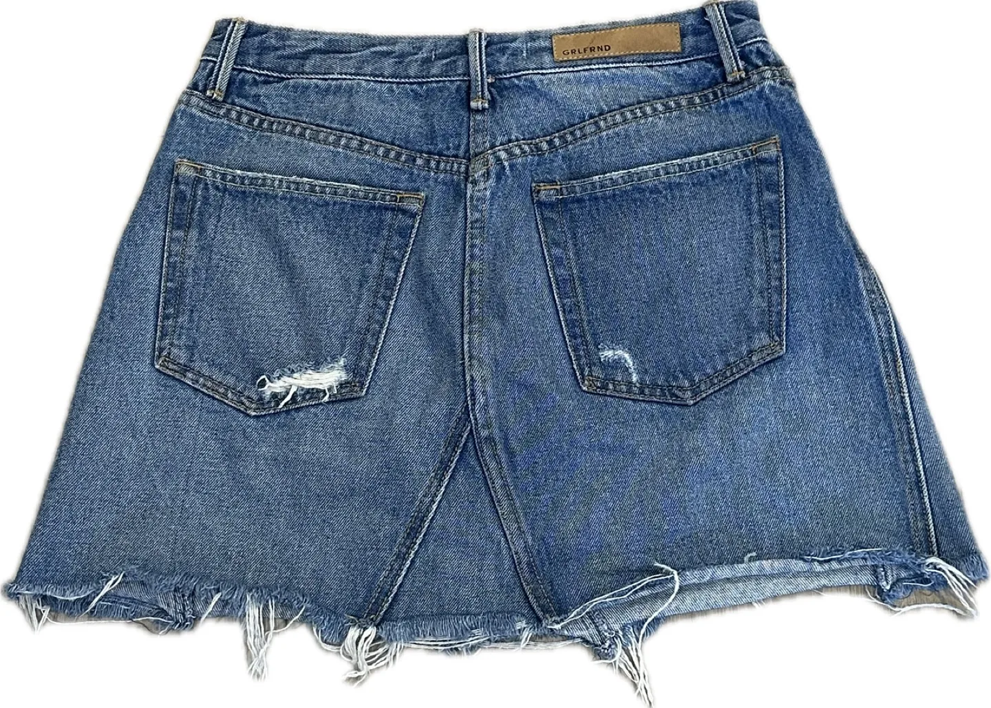 GRLFRND Eva Denim Skirt image indicator(4)