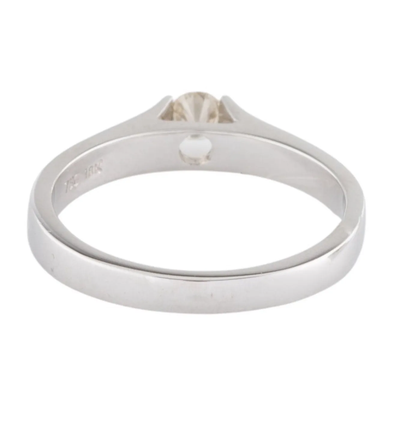 Diamond Solitaire Ring 18K, size 7 image indicator(3)