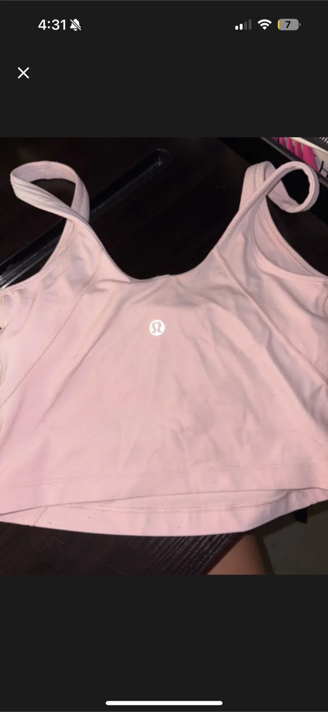 Lululemon Align Tank Top, Size 2, Pink image indicator(2)
