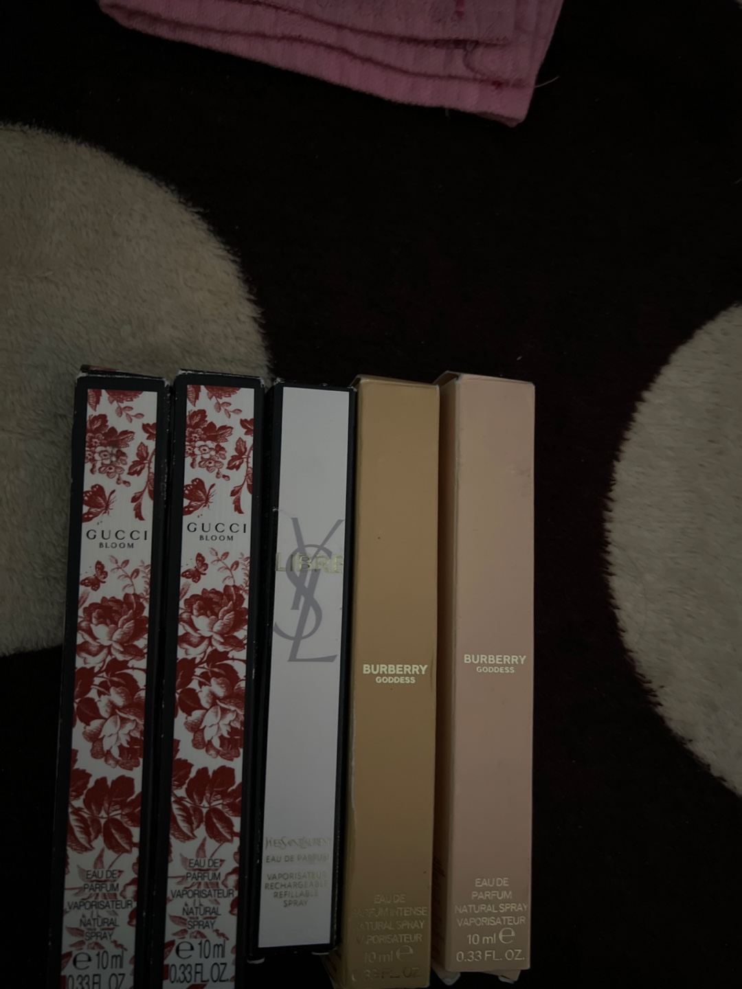 Gucci Bloom, YSL Libre, Burberry Goddess Perfume - 10ml