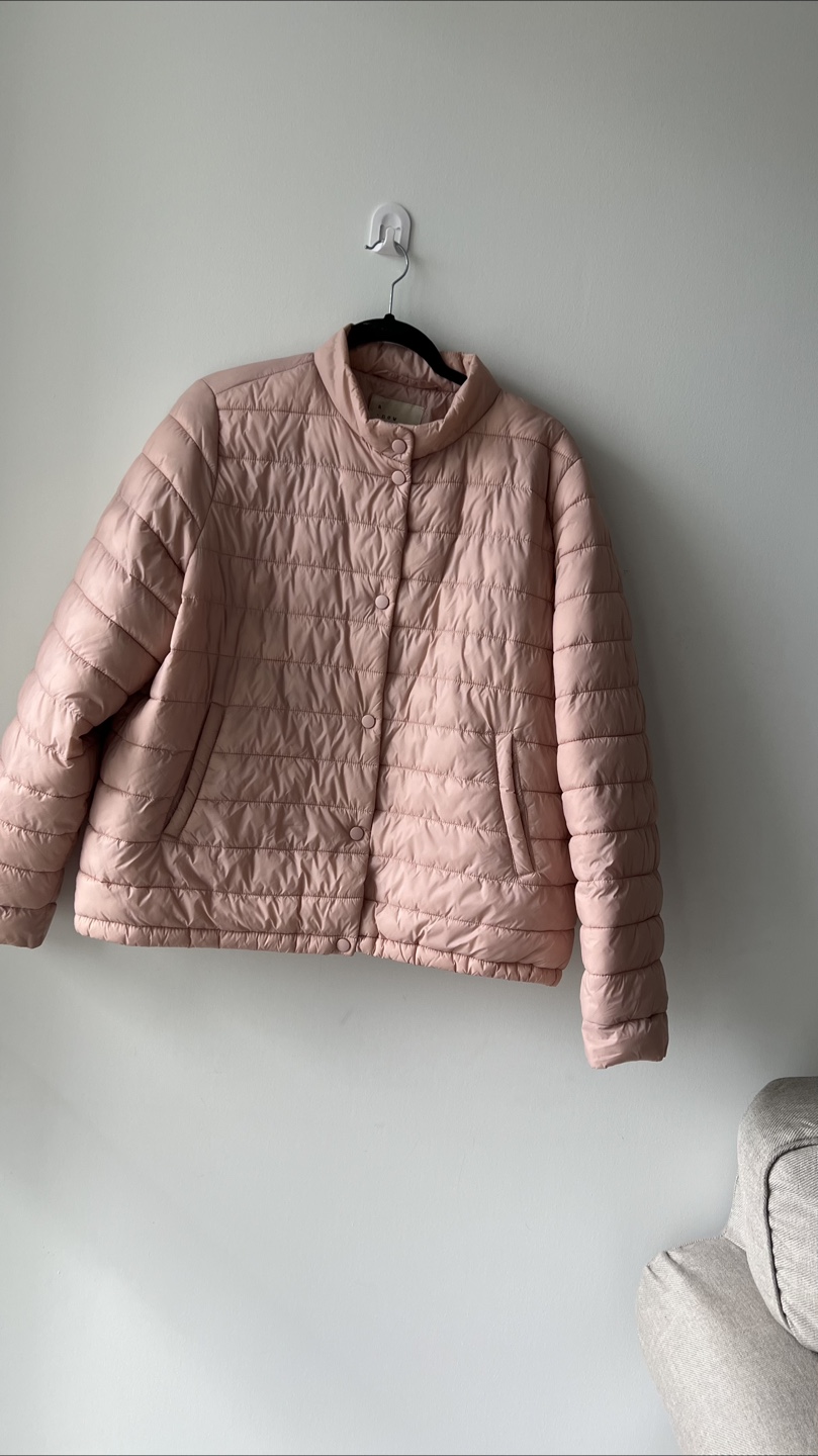 A New Day Pink Puffer Jacket - photo 2