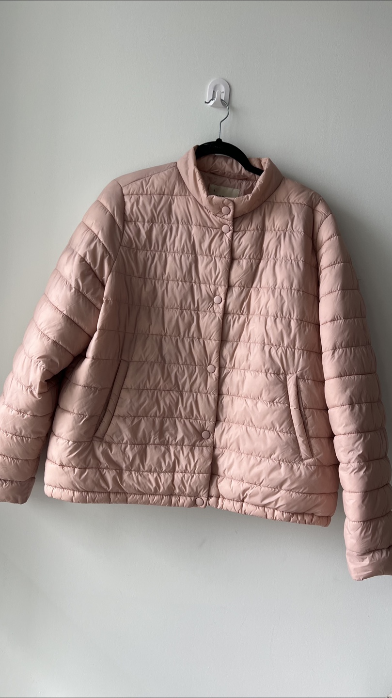 A New Day Pink Puffer Jacket - photo 3
