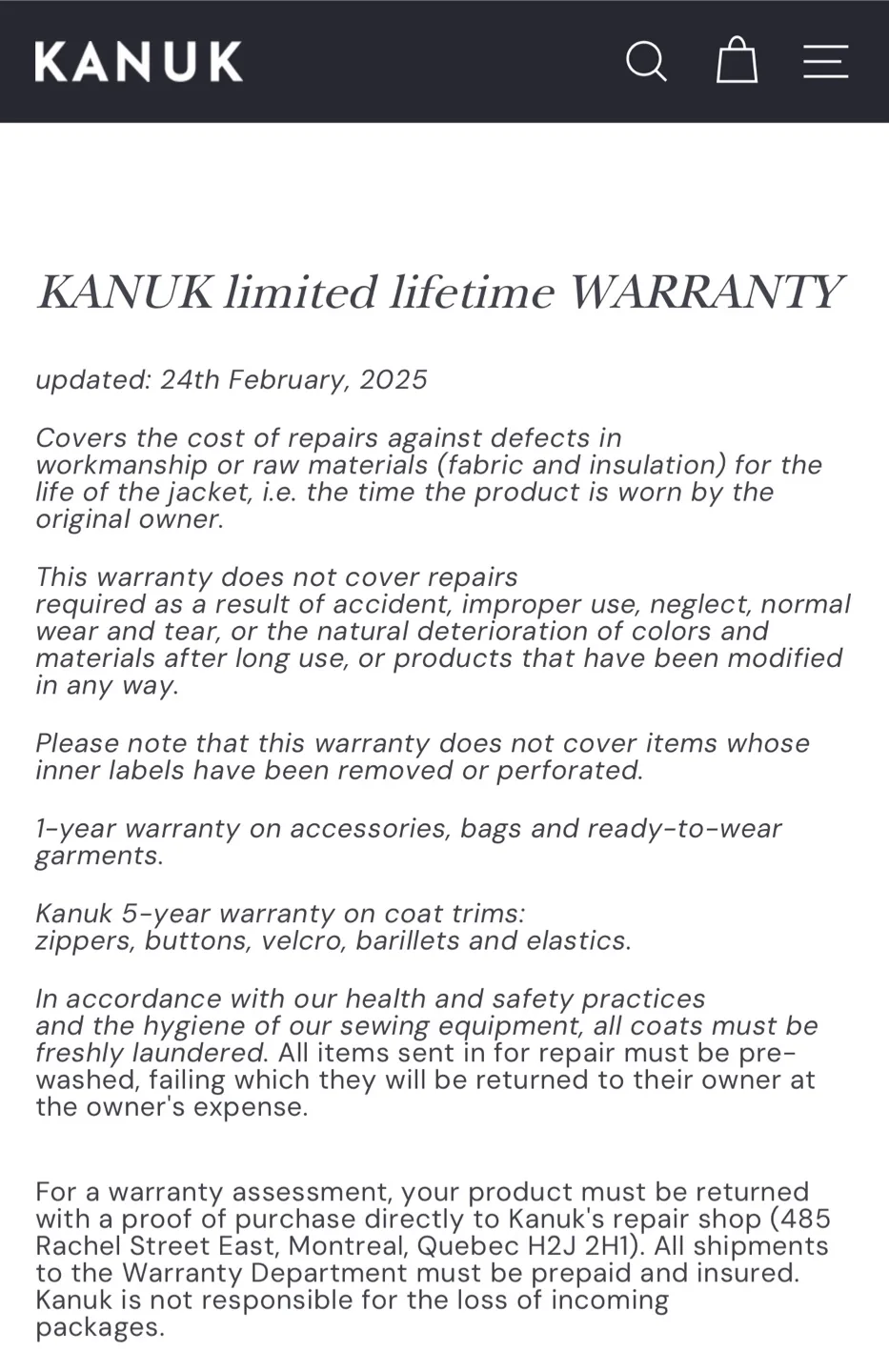 Kanuk Taïga - Heritage Limited Edition Parka image indicator(10)