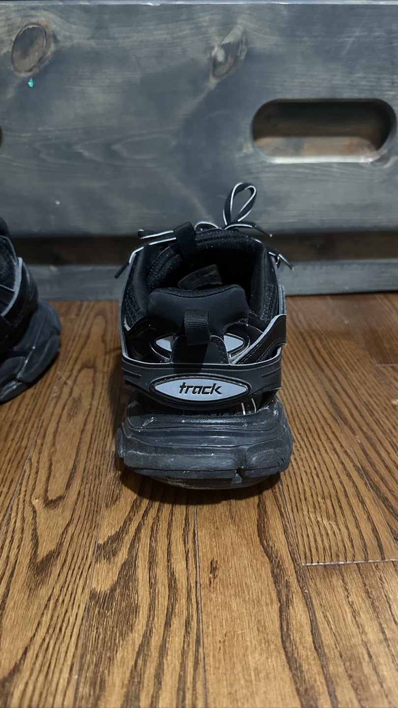 Balenciaga Track Sneakers - Black, Size 9 US - photo 3