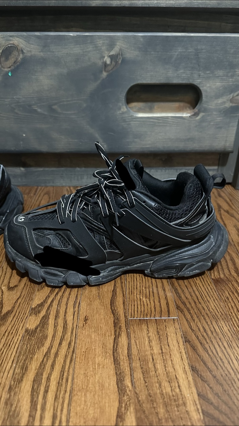 Balenciaga Track Sneakers - Black, Size 9 US - photo 2