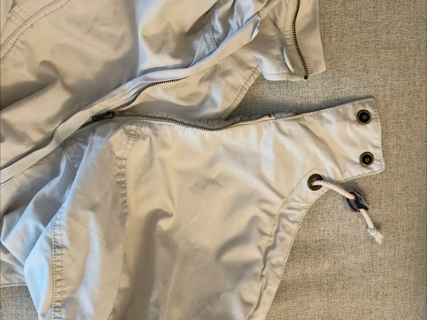 L.O.G.G. by H&M Beige Fur Lined Hooded Jacket - EUR 38 image indicator(7)